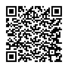 QR-Code für Telefonnummer +12242774674