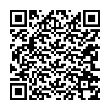 QR-koodi puhelinnumerolle +12242774743