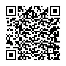 Código QR para número de teléfono +12242775659