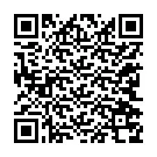 QR код за телефонен номер +12242778738