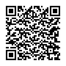 QR-kood telefoninumbri jaoks +12242779615