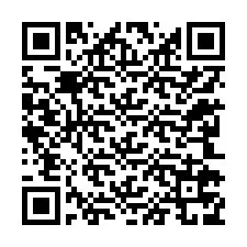 QR код за телефонен номер +12242779808