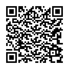 QR-code voor telefoonnummer +12242938305