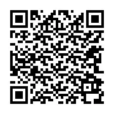 Código QR para número de teléfono +12242938313