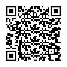 QR-koodi puhelinnumerolle +12242938318