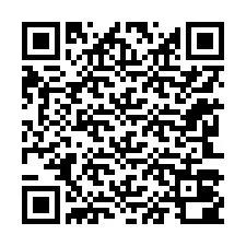 QR kód a telefonszámhoz +12243000845