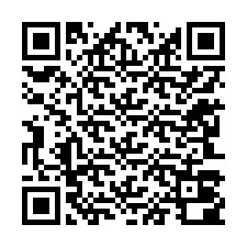 QR-koodi puhelinnumerolle +12243000846