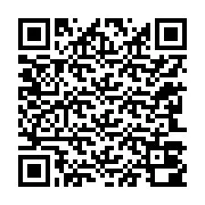 Código QR para número de teléfono +12243000848