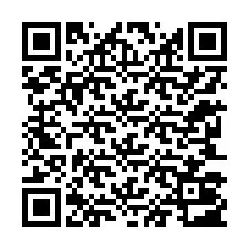 QR-code voor telefoonnummer +12243003184