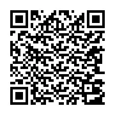 QR Code สำหรับหมายเลขโทรศัพท์ +12243003186