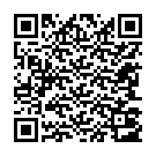 QR-koodi puhelinnumerolle +12243003187