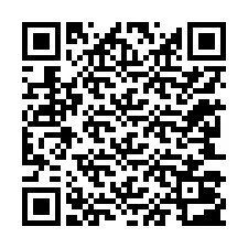 QR Code สำหรับหมายเลขโทรศัพท์ +12243003189