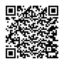 QR-koodi puhelinnumerolle +12243031738