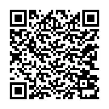 QR Code สำหรับหมายเลขโทรศัพท์ +12243031739