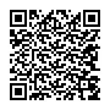 Código QR para número de telefone +12243056136