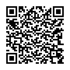 QR-code voor telefoonnummer +12243058208