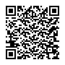 QR Code pour le numéro de téléphone +12243074341