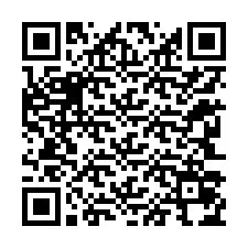 電話番号のQRコード +12243074660