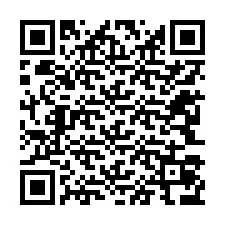 QR-code voor telefoonnummer +12243076023