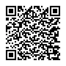 QR-koodi puhelinnumerolle +12243077464