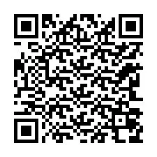 QR-koodi puhelinnumerolle +12243078241