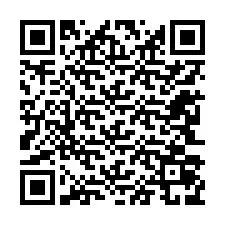 QR-koodi puhelinnumerolle +12243079367