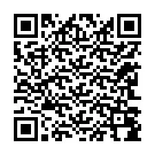 QR-koodi puhelinnumerolle +12243084259