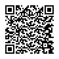 QR код за телефонен номер +12243089673