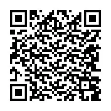 QR-koodi puhelinnumerolle +12243089676