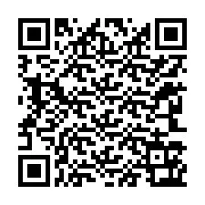 QR-код для номера телефона +12243163400