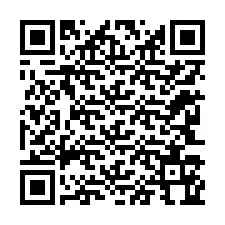 Código QR para número de telefone +12243164561