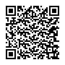 Código QR para número de teléfono +12243167243