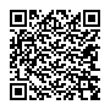 Codice QR per il numero di telefono +12243258687