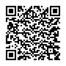 Codice QR per il numero di telefono +12243258688