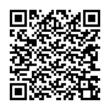 QR Code สำหรับหมายเลขโทรศัพท์ +12243260082