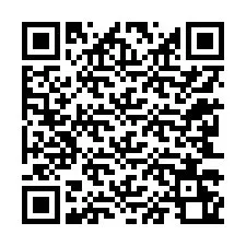 QR-code voor telefoonnummer +12243260598