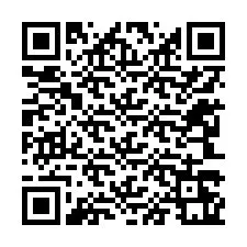 Kod QR dla numeru telefonu +12243261803