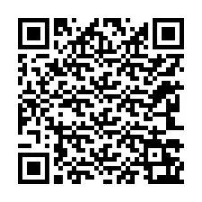 QR-koodi puhelinnumerolle +12243263401