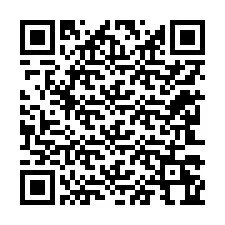 QR код за телефонен номер +12243264059