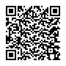 QR код за телефонен номер +12243264349