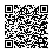 QR-code voor telefoonnummer +12243267458