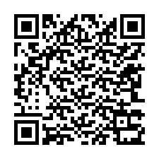 QR-koodi puhelinnumerolle +12243331406