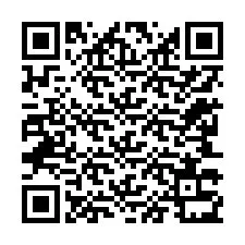 QR-koodi puhelinnumerolle +12243331589