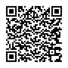 QR-koodi puhelinnumerolle +12243334826