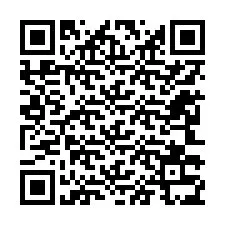 QR-koodi puhelinnumerolle +12243335707