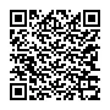 QR-koodi puhelinnumerolle +12243335934