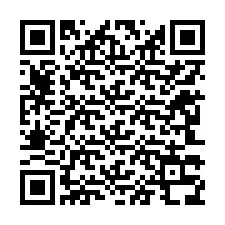 QR-код для номера телефона +12243338412