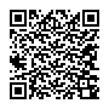 Código QR para número de teléfono +12243340373