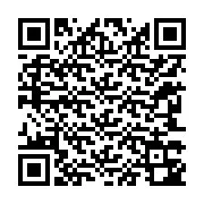 QR код за телефонен номер +12243342480