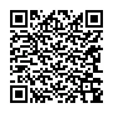 QR-kood telefoninumbri jaoks +12243344342